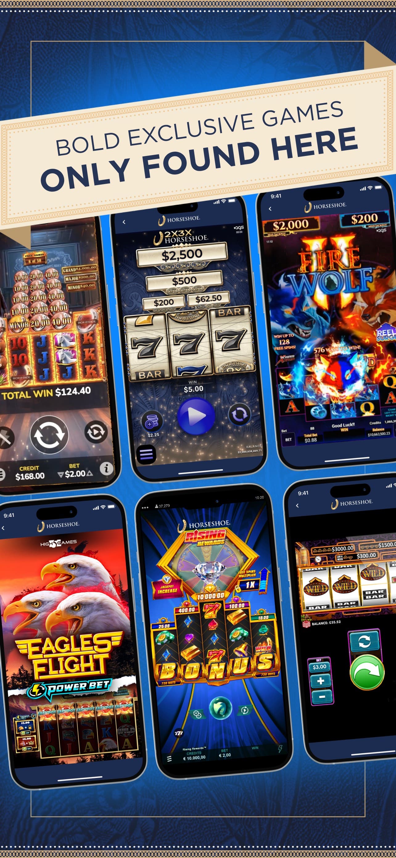 Horseshoe Online Casino screenshot 2 - screenshot