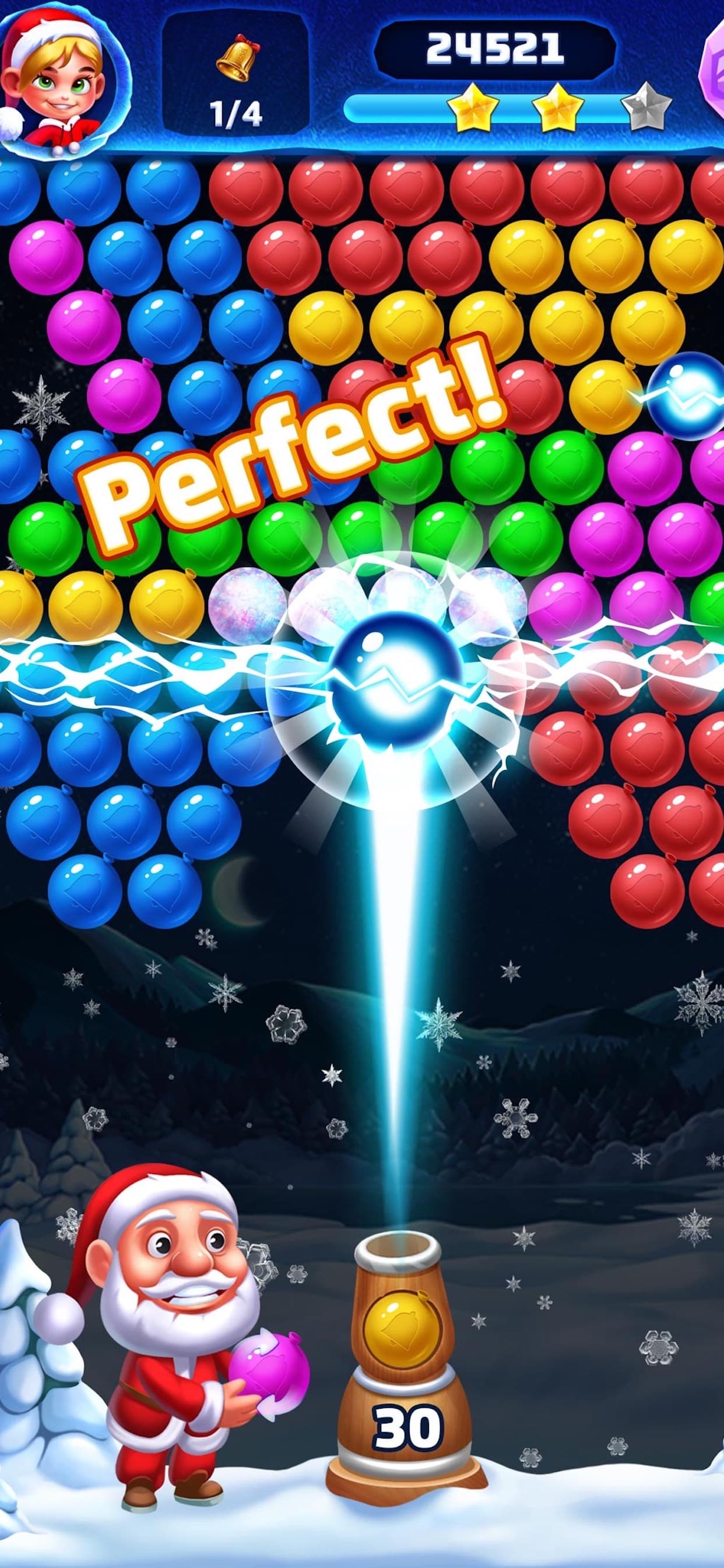 Bubble Shooter - Frozen Pop screenshot 1 - screenshot