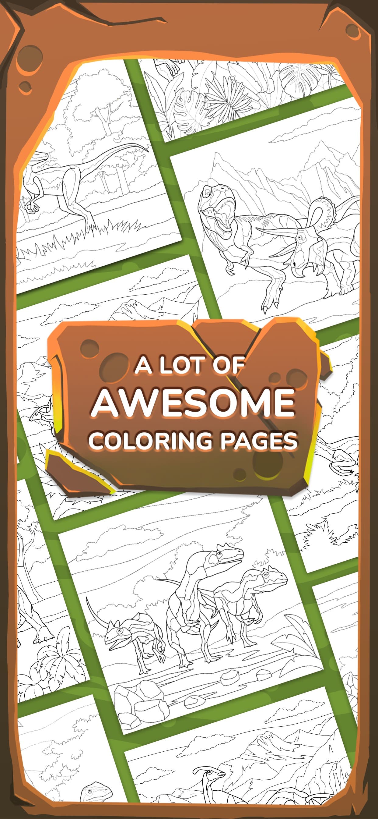 Dino Coloring Game for Kids screenshot 5 - screenshot