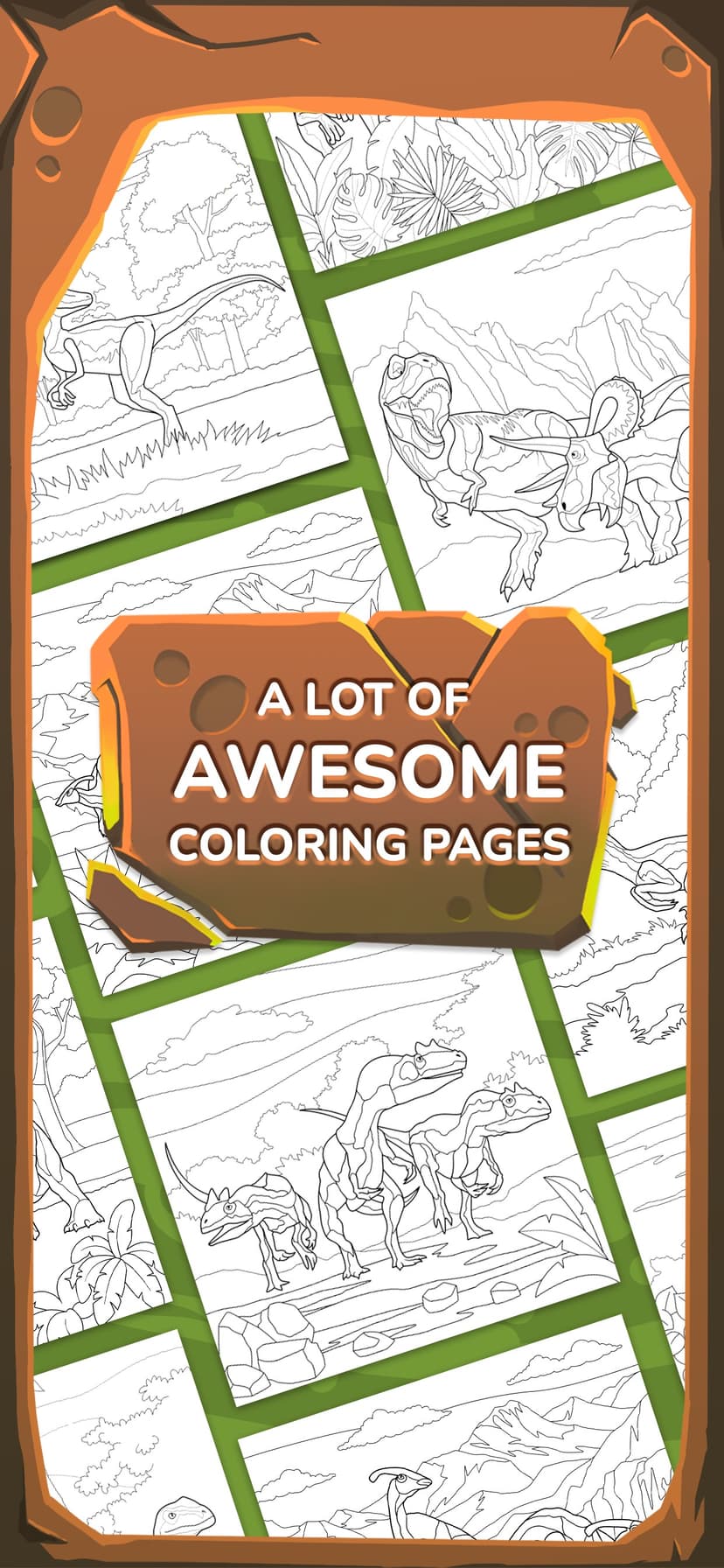 Dino Coloring Game for Kids screenshot 5 - screenshot