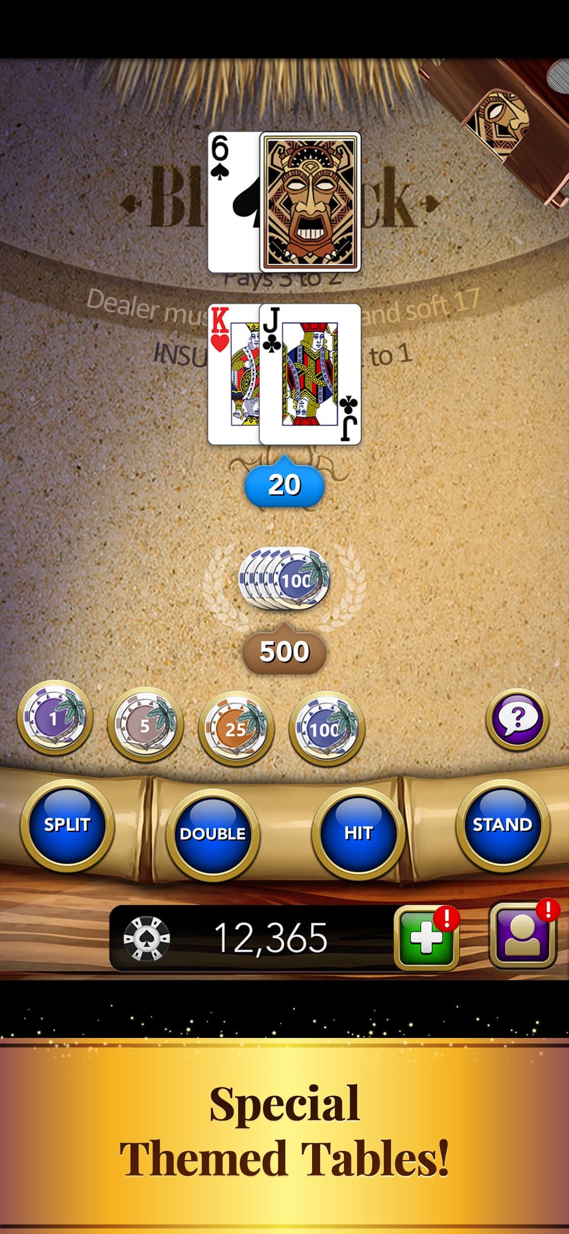 ⋅Blackjack screenshot 1 - screenshot
