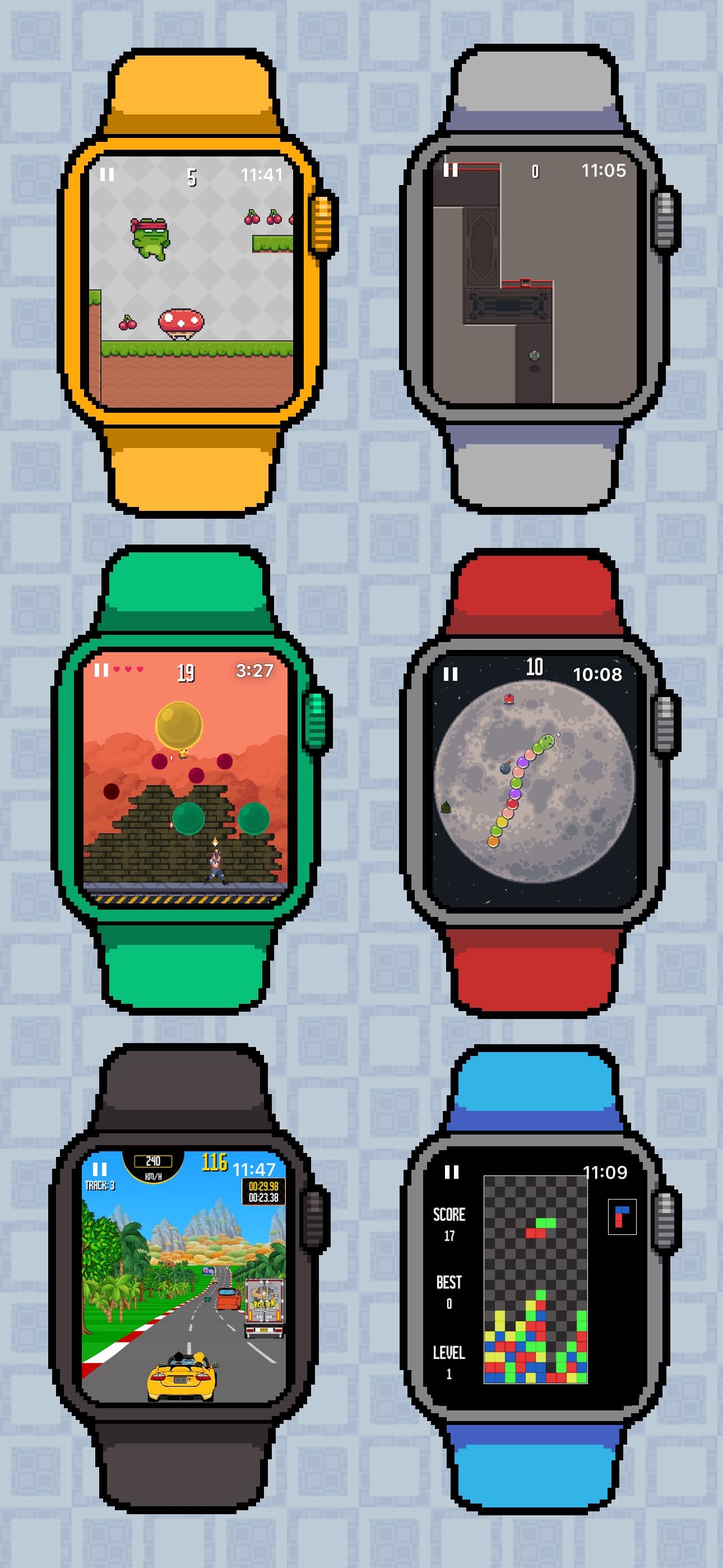 MiniGames - Retro Watch Games screenshot 5 - screenshot