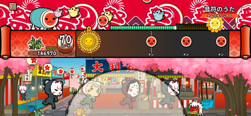 Taiko no Tatsujin Pop Tap Beat screenshot 6 - screenshot