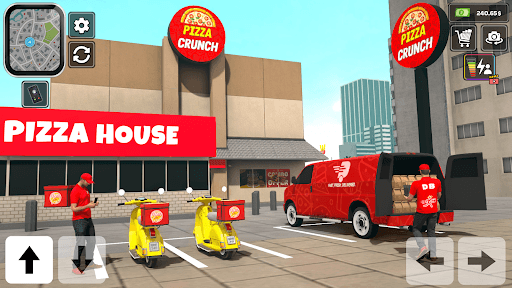 Rider Food Delivery Simulator screenshot 1 - screenshot