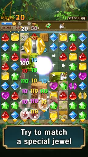 Jewels Jungle : Match 3 Puzzle screenshot 2 - screenshot
