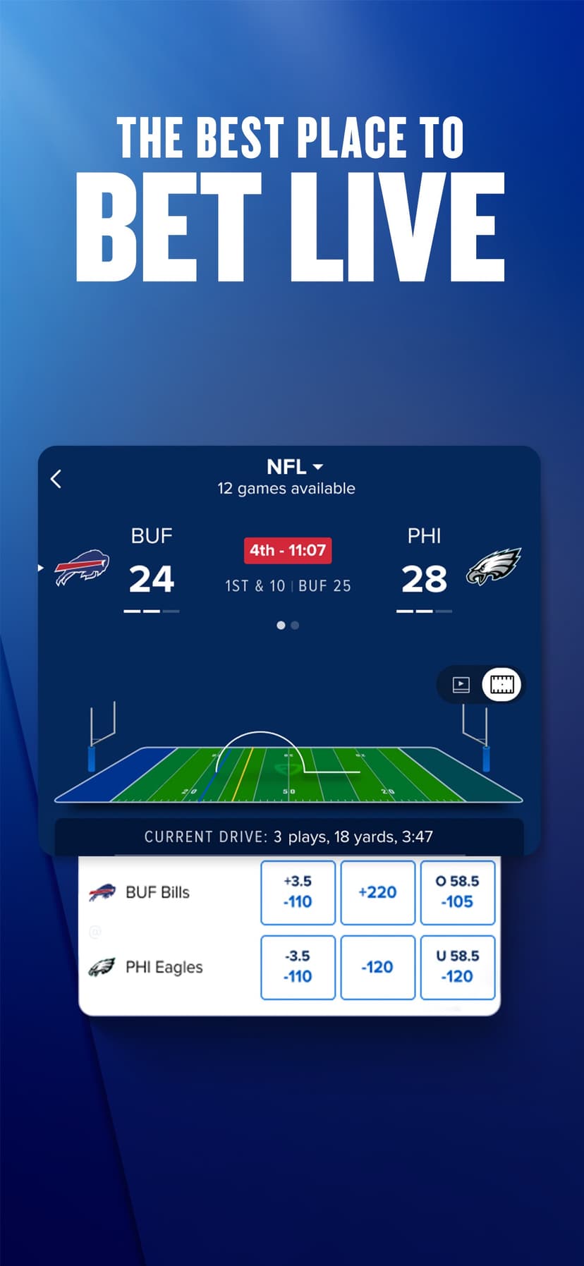 FanDuel Sportsbook & Casino screenshot 5 - screenshot