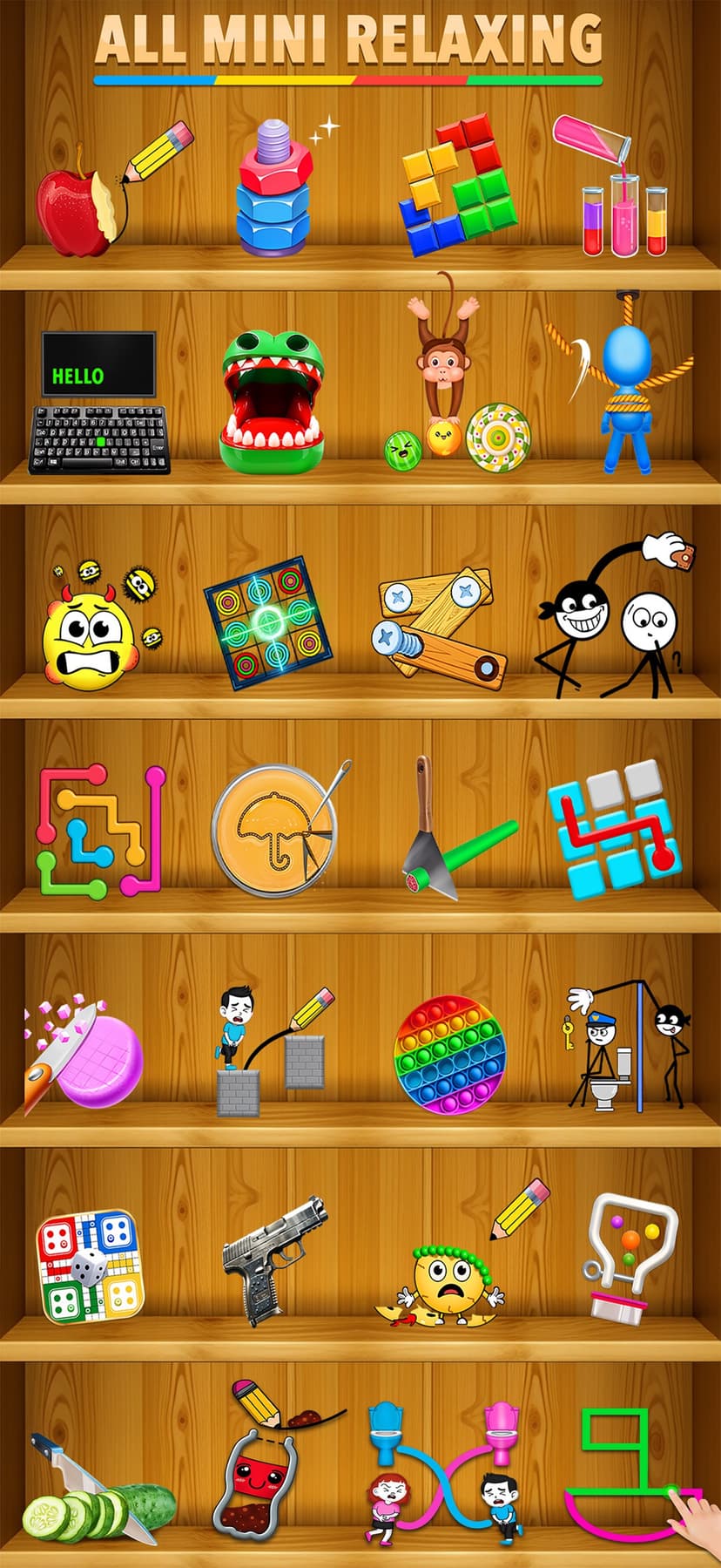 Mini Antistress Relaxing Games screenshot 5 - screenshot