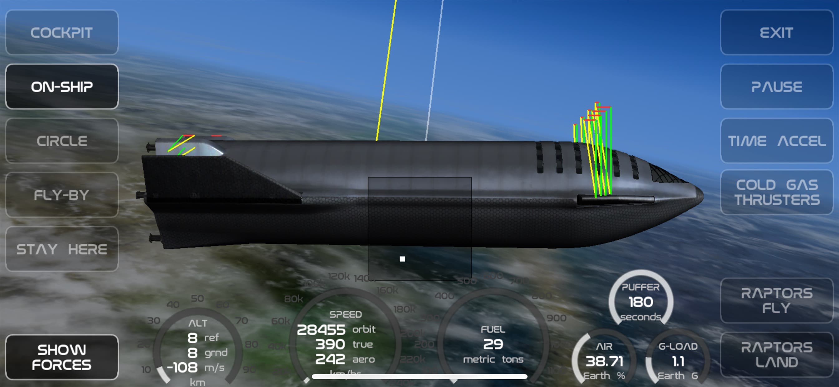 X-Plane: Starship screenshot 2 - screenshot