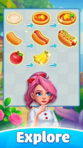 Diner Story: Merge Cook Decor screenshot 15 - screenshot