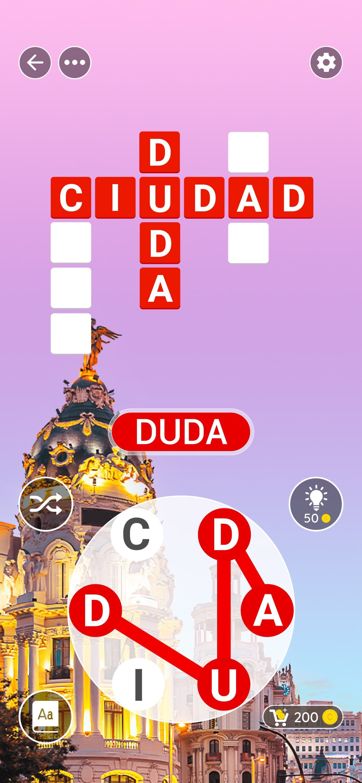 Ciudad de Palabras: Crucigrama screenshot 1 - screenshot