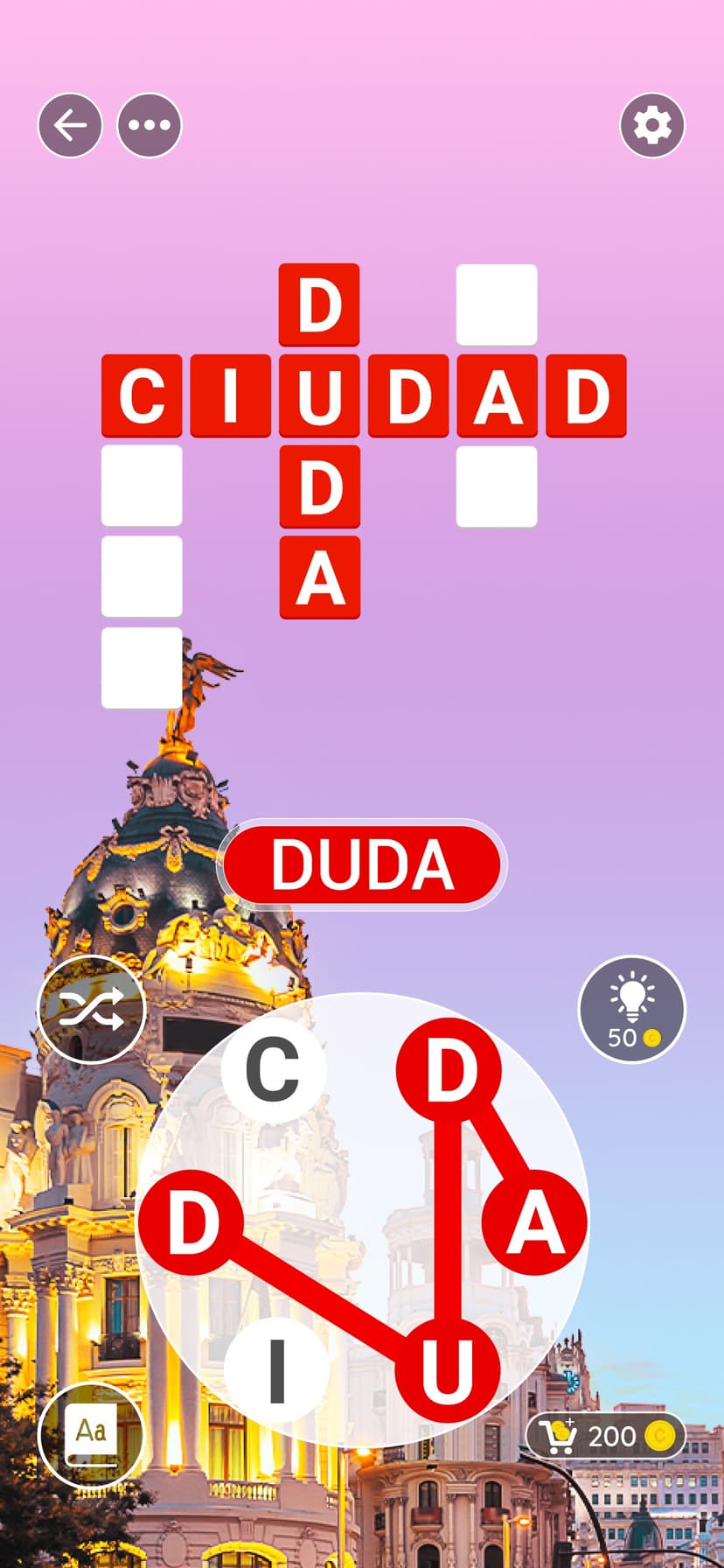 Ciudad de Palabras: Crucigrama screenshot 1 - screenshot