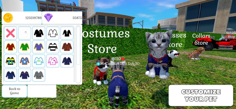 Cute Cat And Puppy World screenshot 3 - screenshot