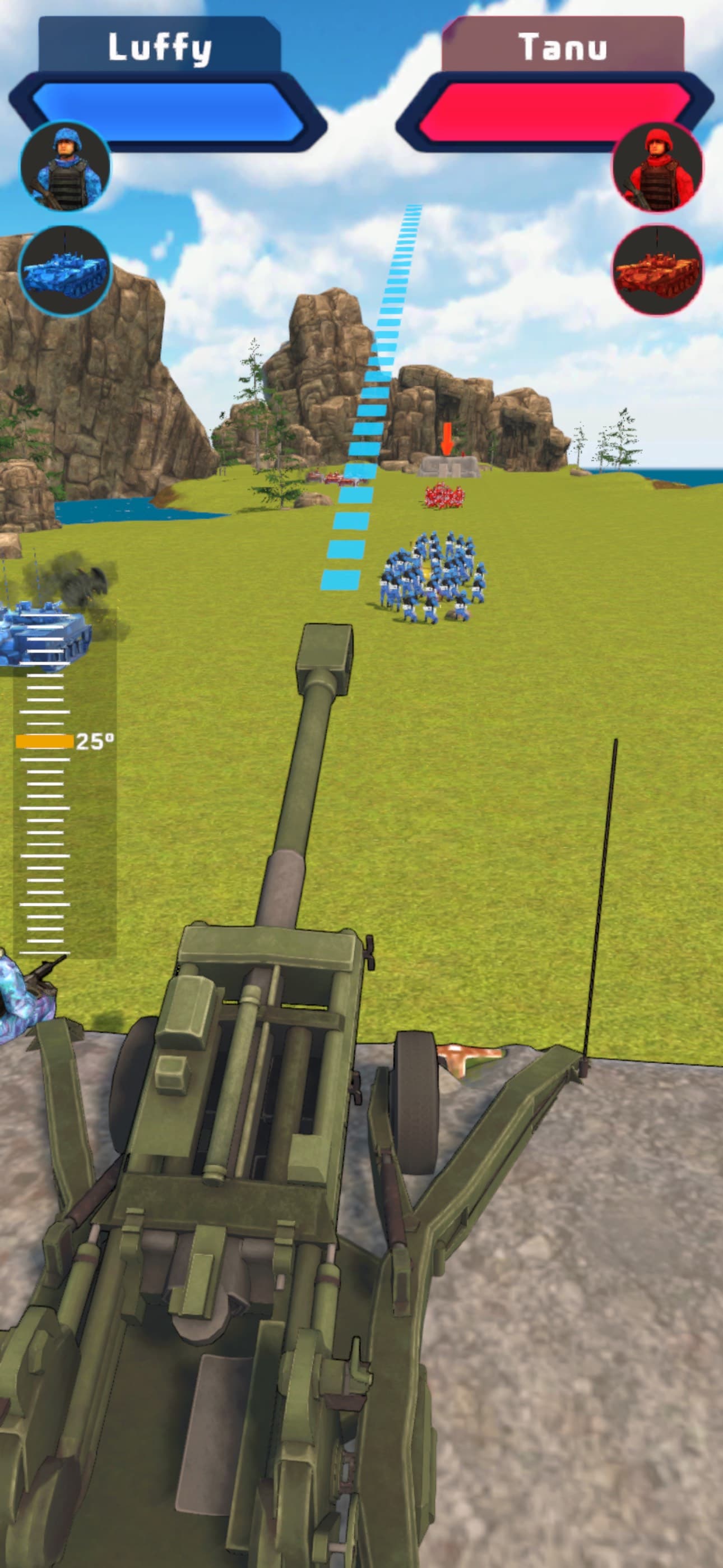 Artillery Control - Army Game screenshot 3 - screenshot