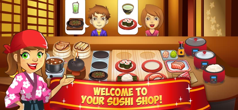 My Sushi Shop: Food Game screenshot 1 - screenshot