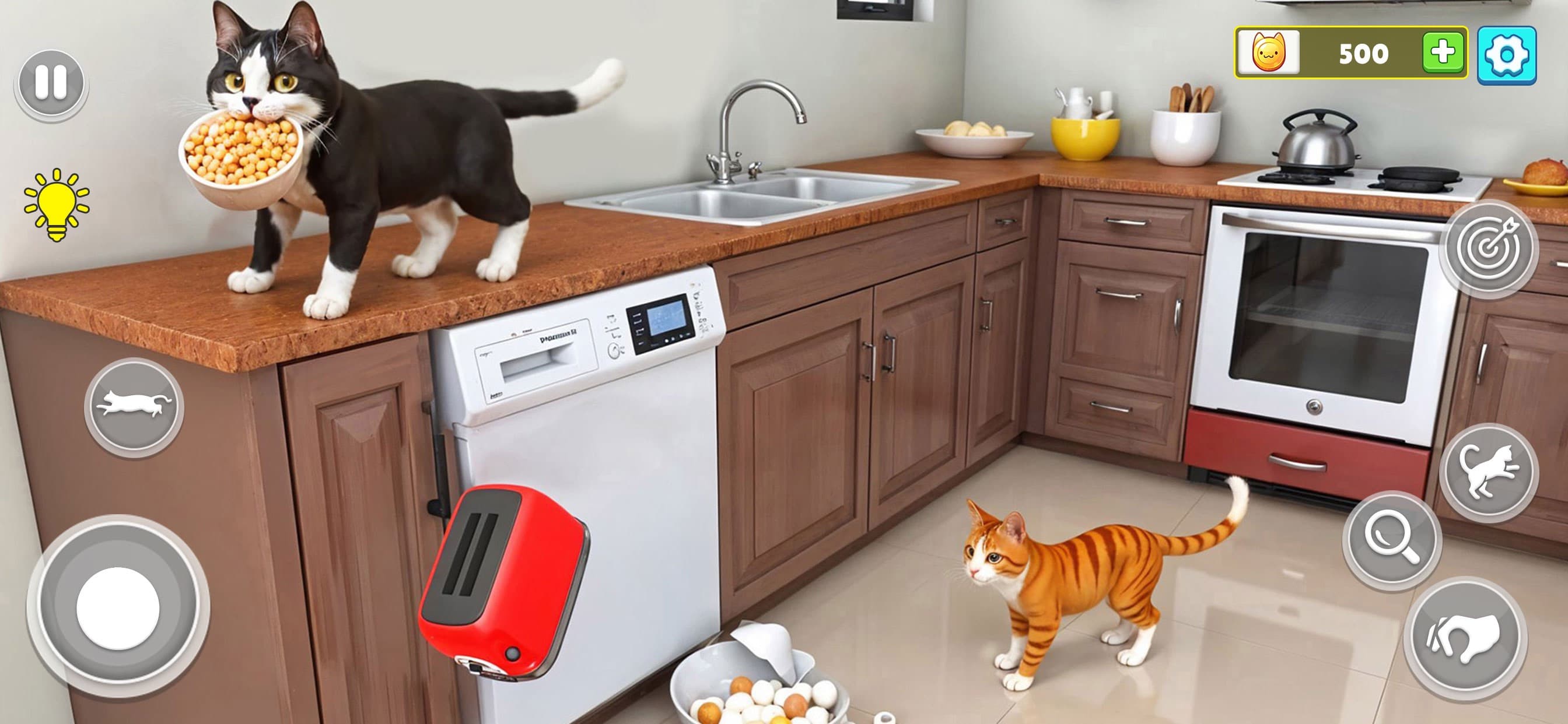 Cat Runaway House Escape screenshot 1 - screenshot