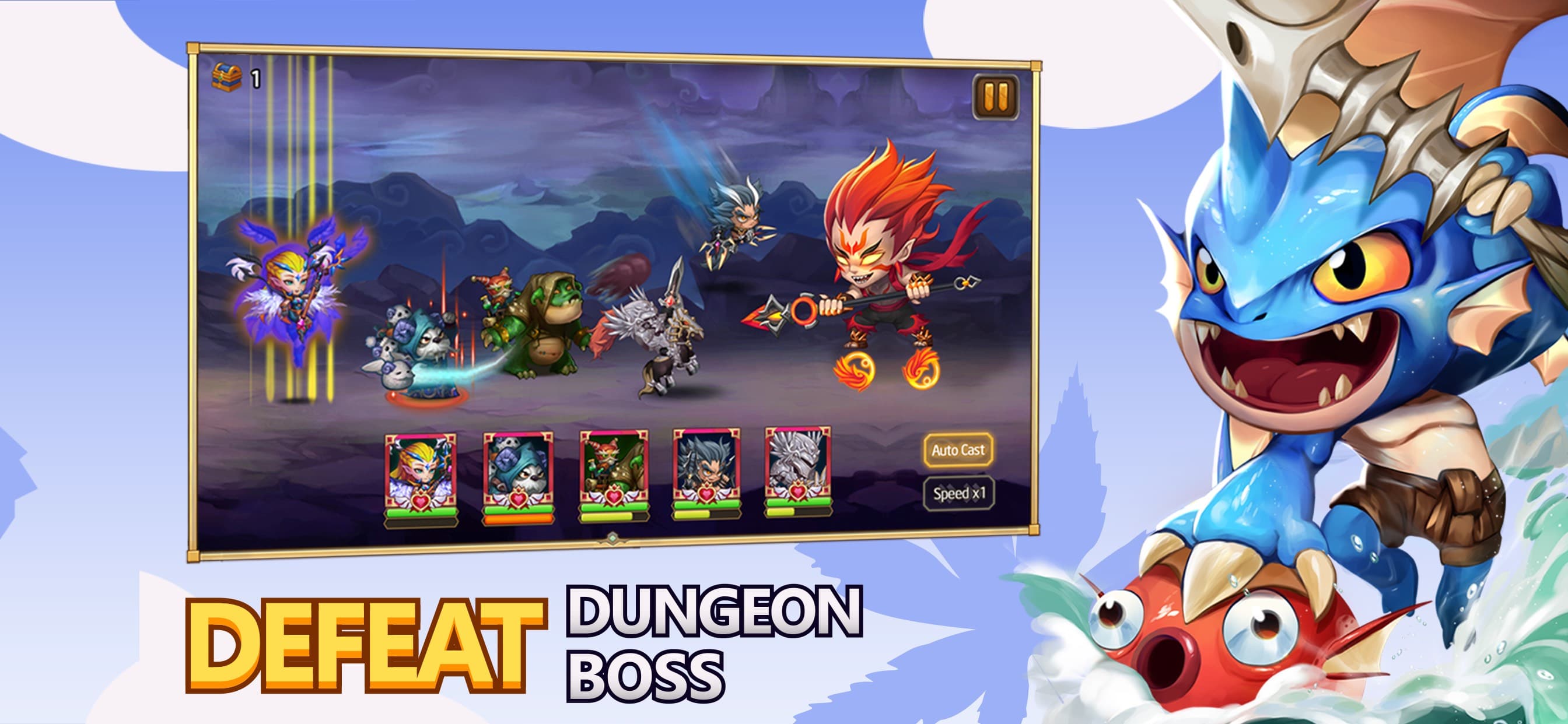 Heroes Legend: Idle Battle War screenshot 3 - screenshot