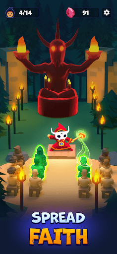 Idle Cult Empire - Evil Tycoon screenshot 4 - screenshot