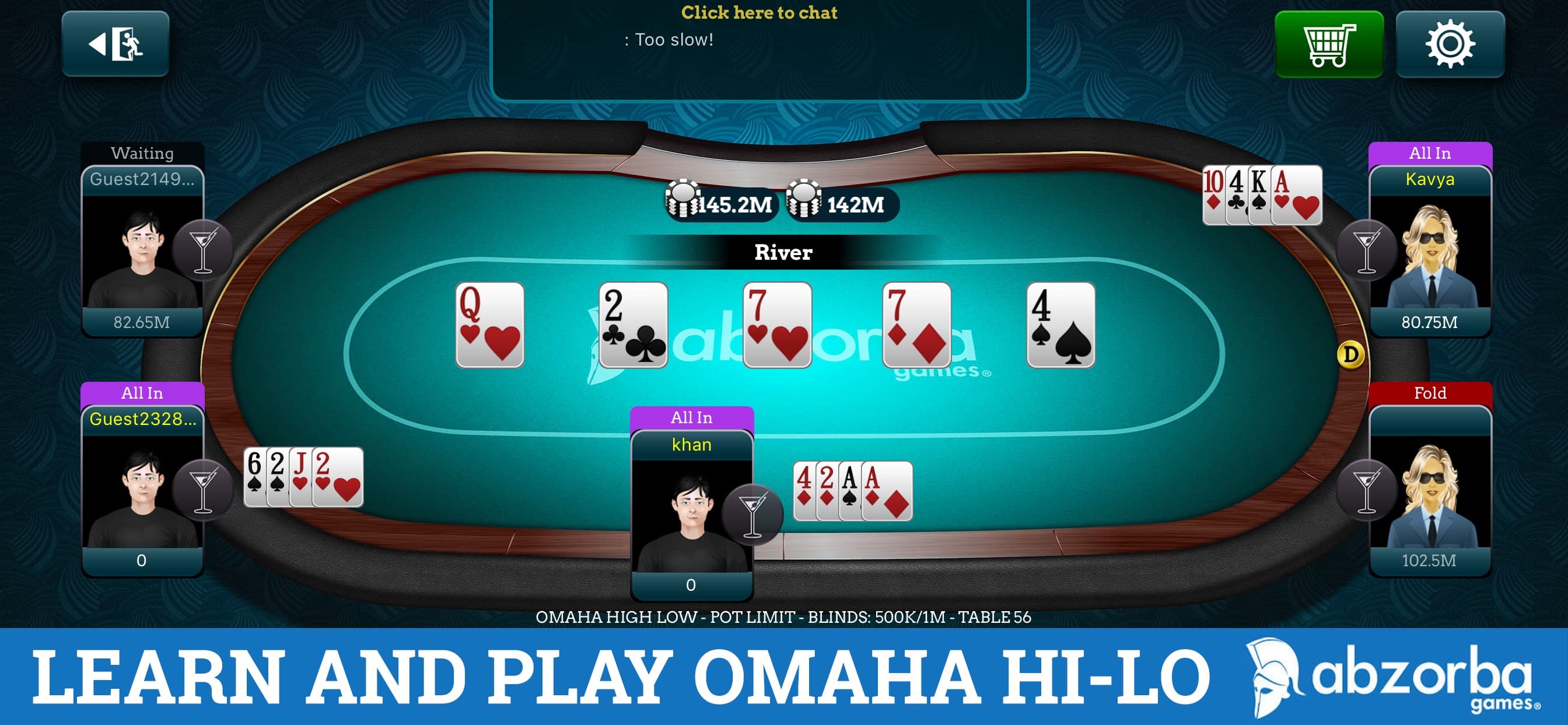 Poker Live Omaha & Texas screenshot 4 - screenshot