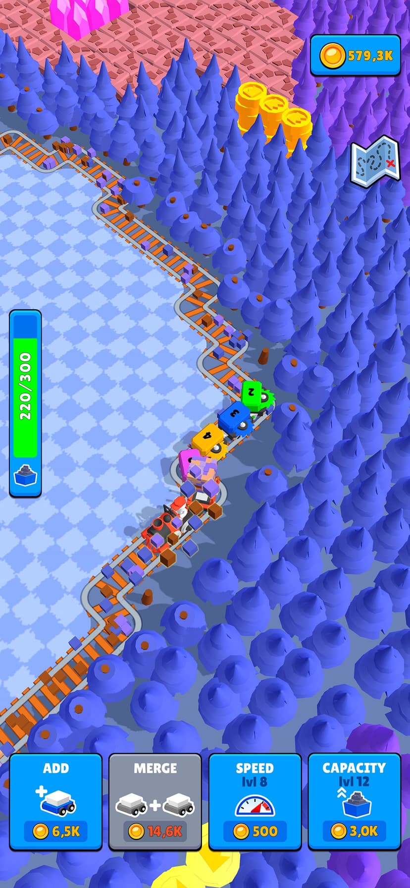 Train Miner: Idle Railway Game screenshot 8 - screenshot