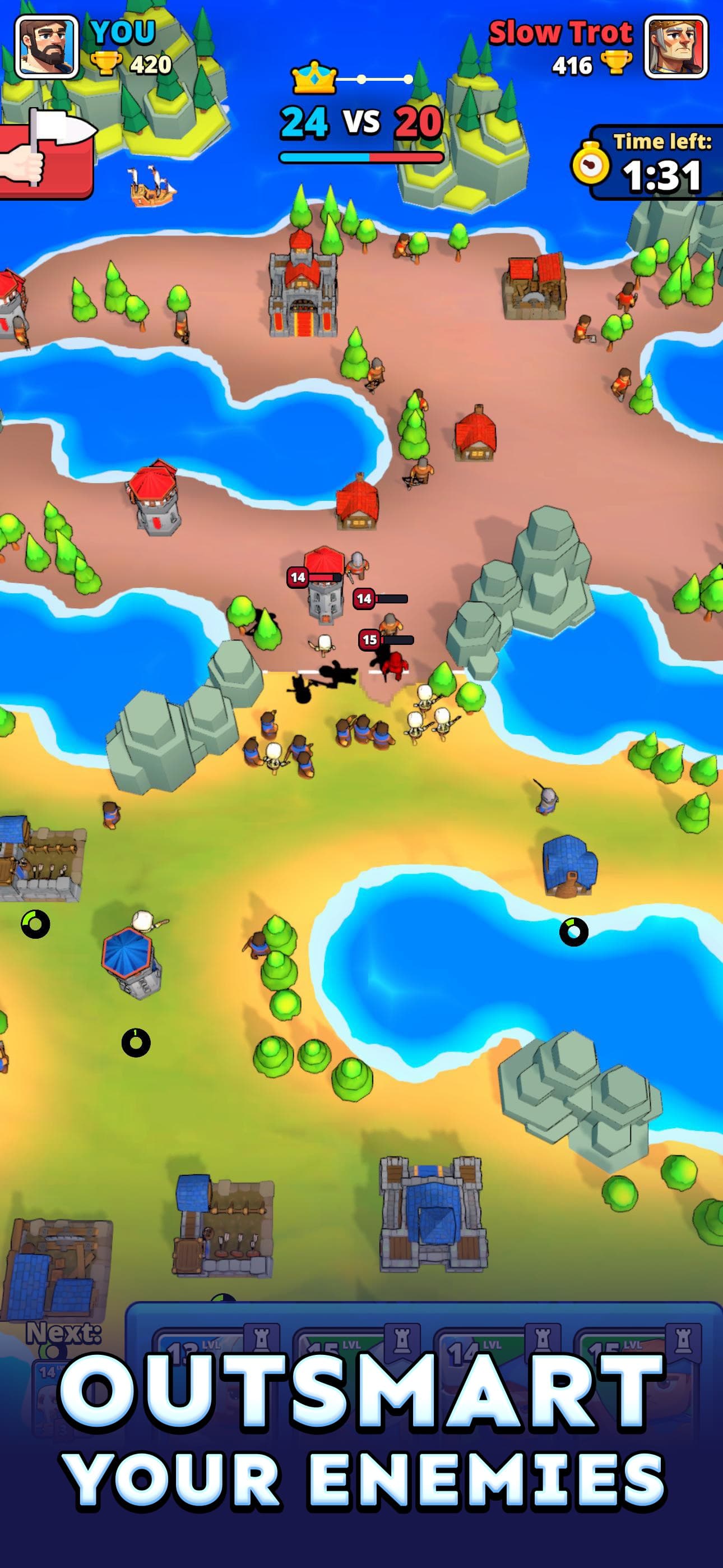 Tiny Clash! screenshot 3 - screenshot