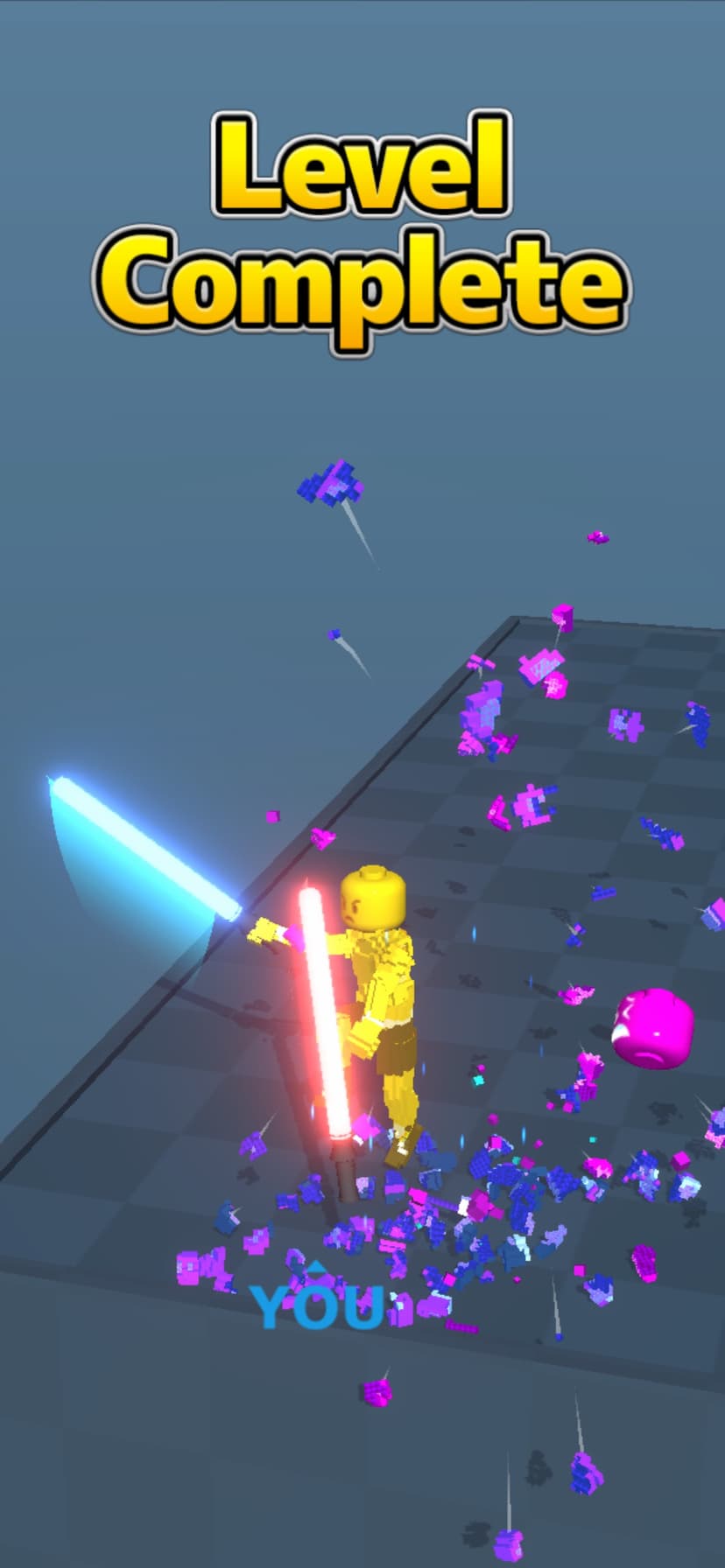 Block Gladiator 3D: sword duel screenshot 2 - screenshot