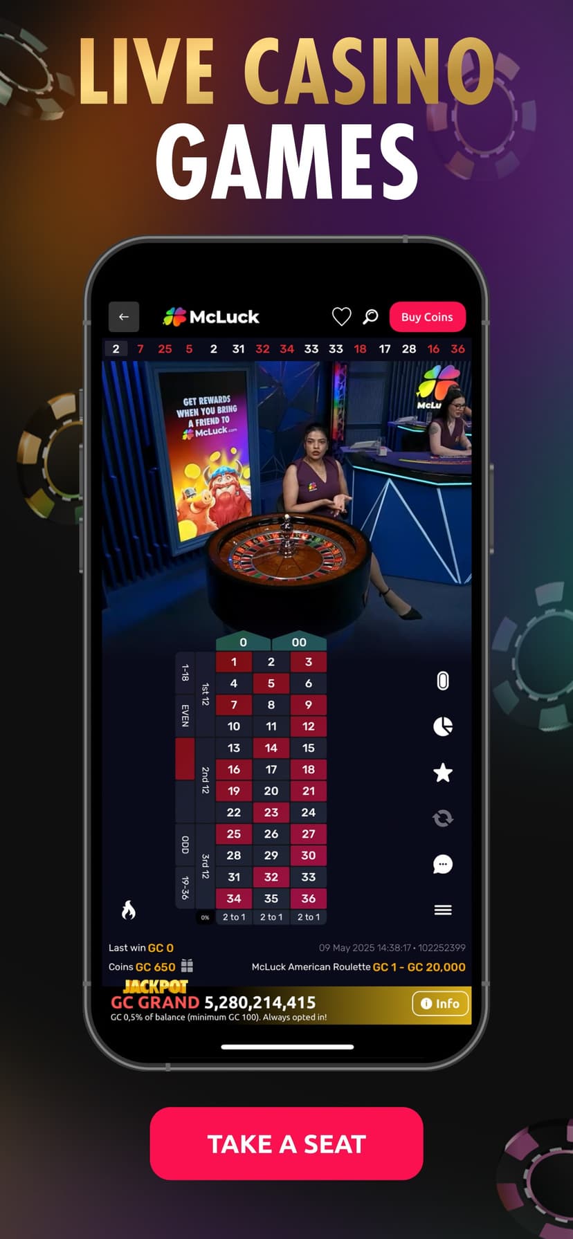 McLuck Casino: Games & Slots screenshot 3 - screenshot