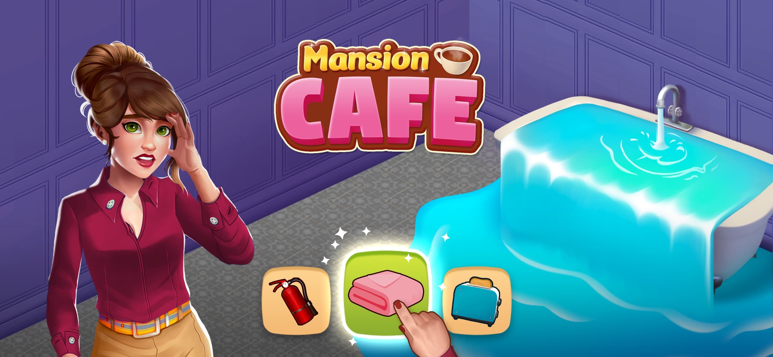 Mansion Cafe: Renovation Story screenshot 1 - screenshot