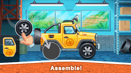 Truck, Dinosaur Games for Kids screenshot 1 - screenshot