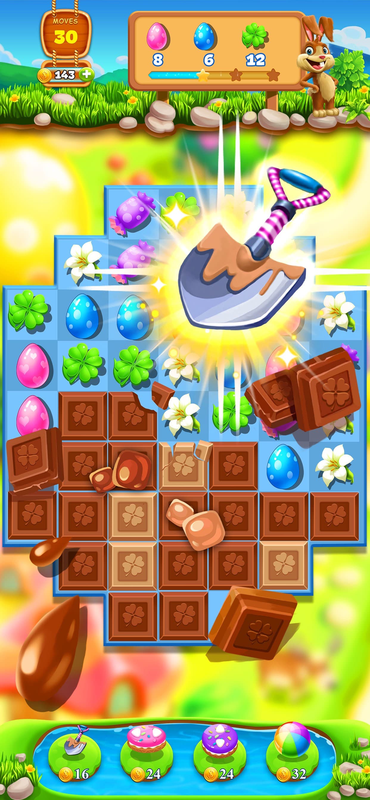 Easter Swap - Coloring Holiday screenshot 2 - screenshot