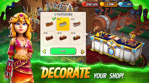 Shop Titans: Crafting Tycoon screenshot 4 - screenshot