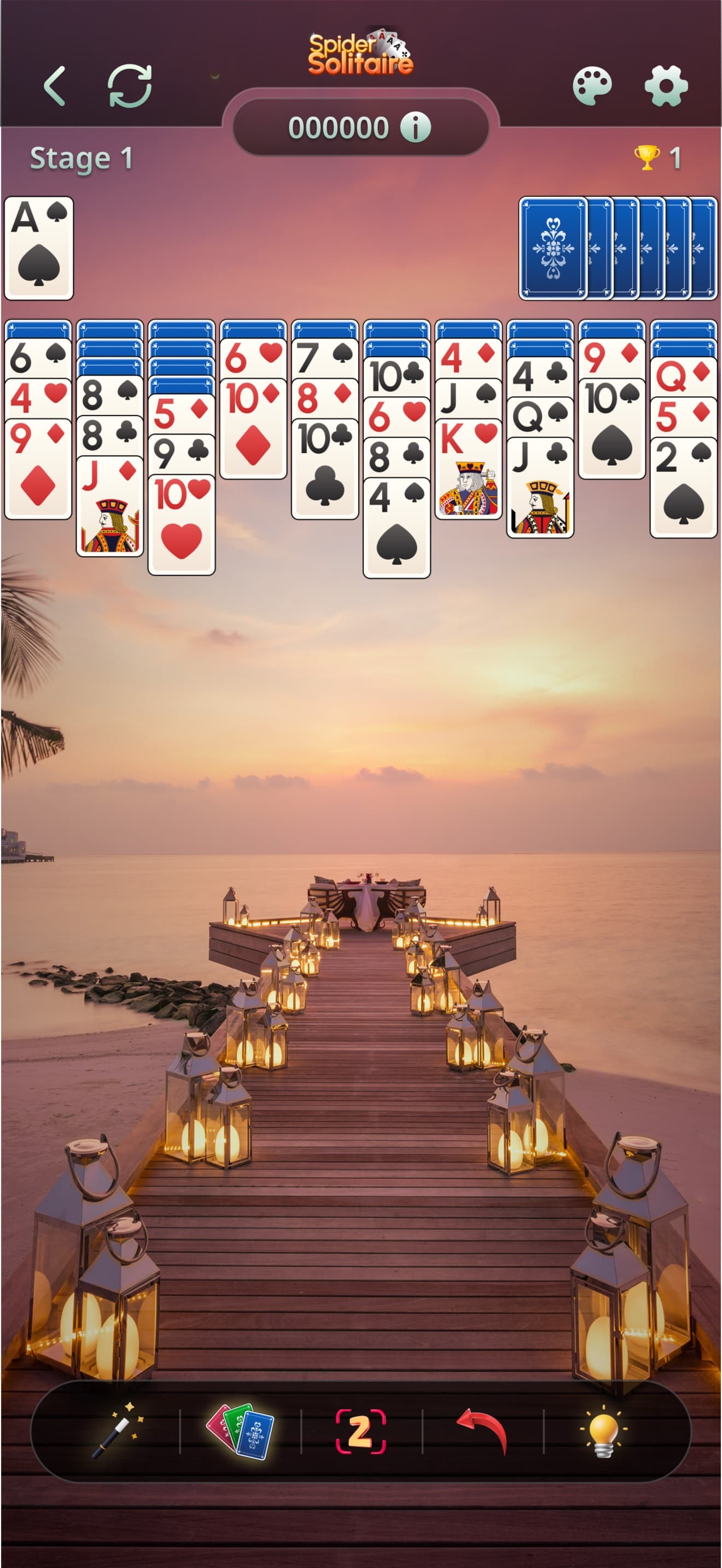 Spider Solitaire Classic: Card screenshot 5 - screenshot
