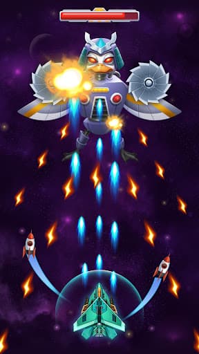 Chicken Attack: Galaxy Shooter screenshot 2 - screenshot
