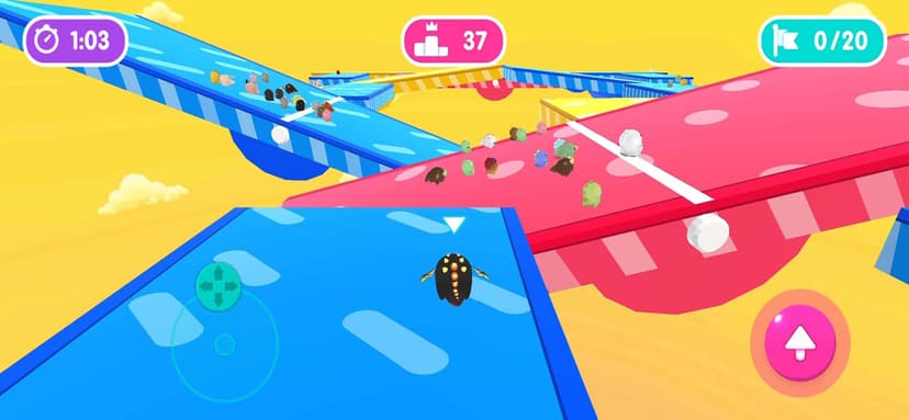 Fall.io - Race of Dino screenshot 3 - screenshot