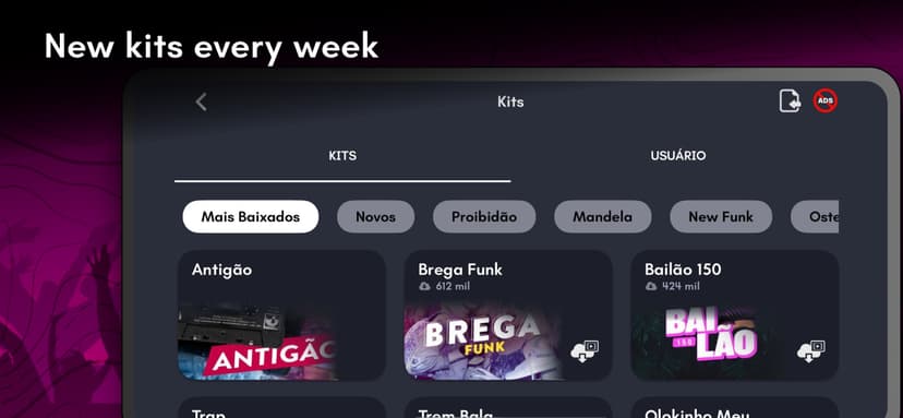 Funk Brasil: DJ MPC drum pads screenshot 3 - screenshot