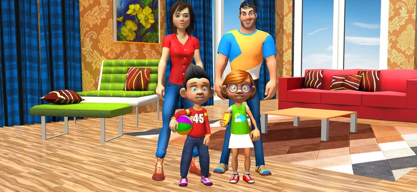 Super Mom Happy Family Sim screenshot 1 - screenshot