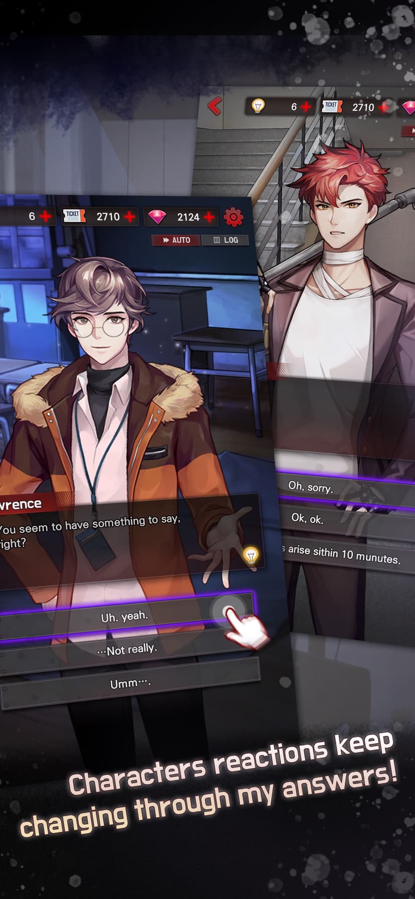 Dangerous Fellows - otome game screenshot 6 - screenshot