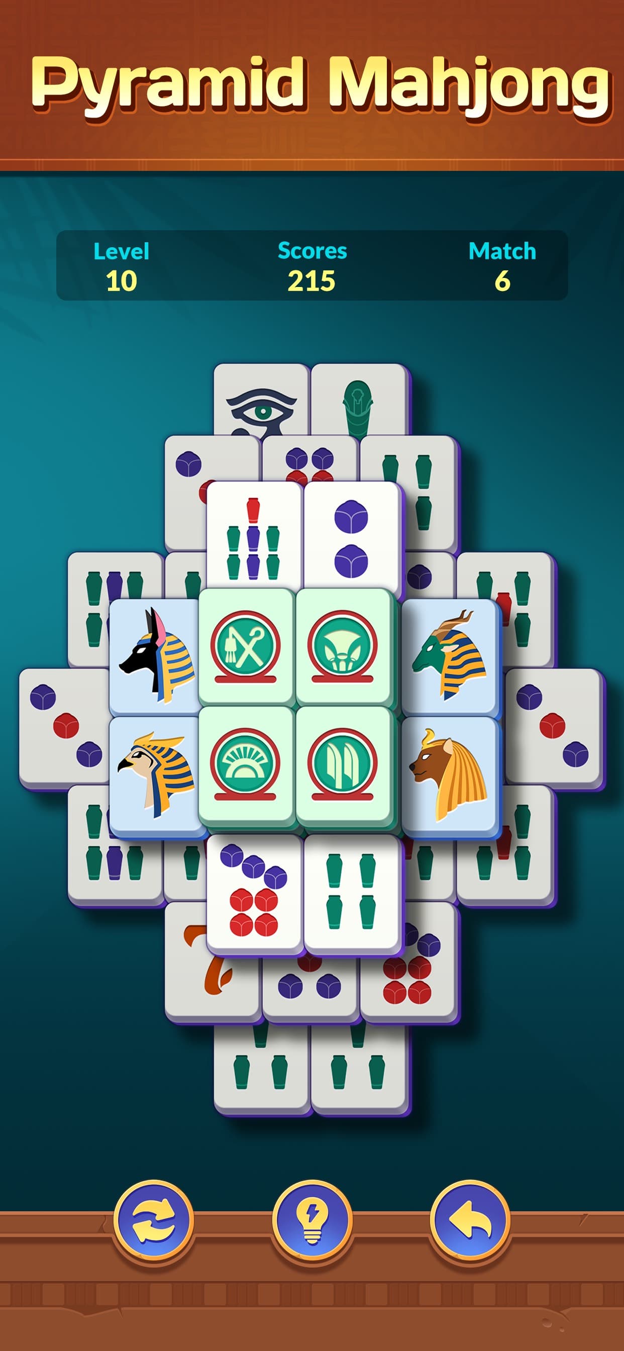 Pyramid Mahjong:Match Tile screenshot 1 - screenshot