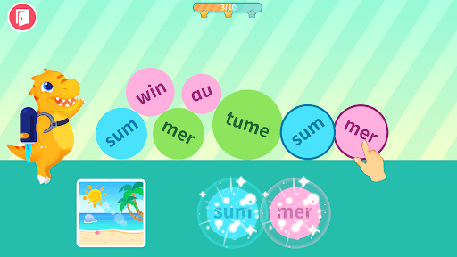 Dinosaur Word Games for kids screenshot 4 - screenshot