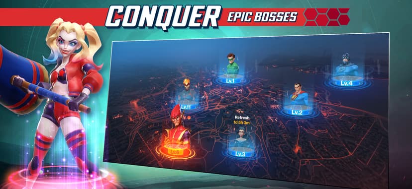 DC Worlds Collide Strategy RPG screenshot 6 - screenshot