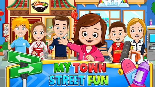 My Town : Street Fun screenshot 1 - screenshot