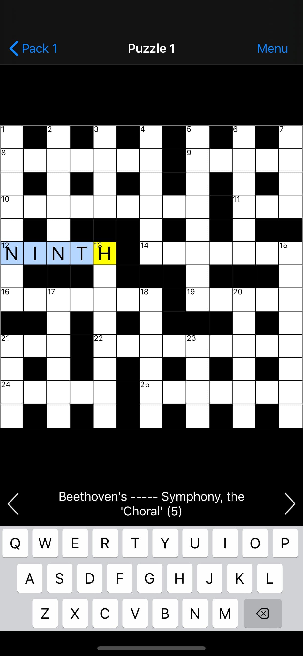Crossword screenshot 4 - screenshot