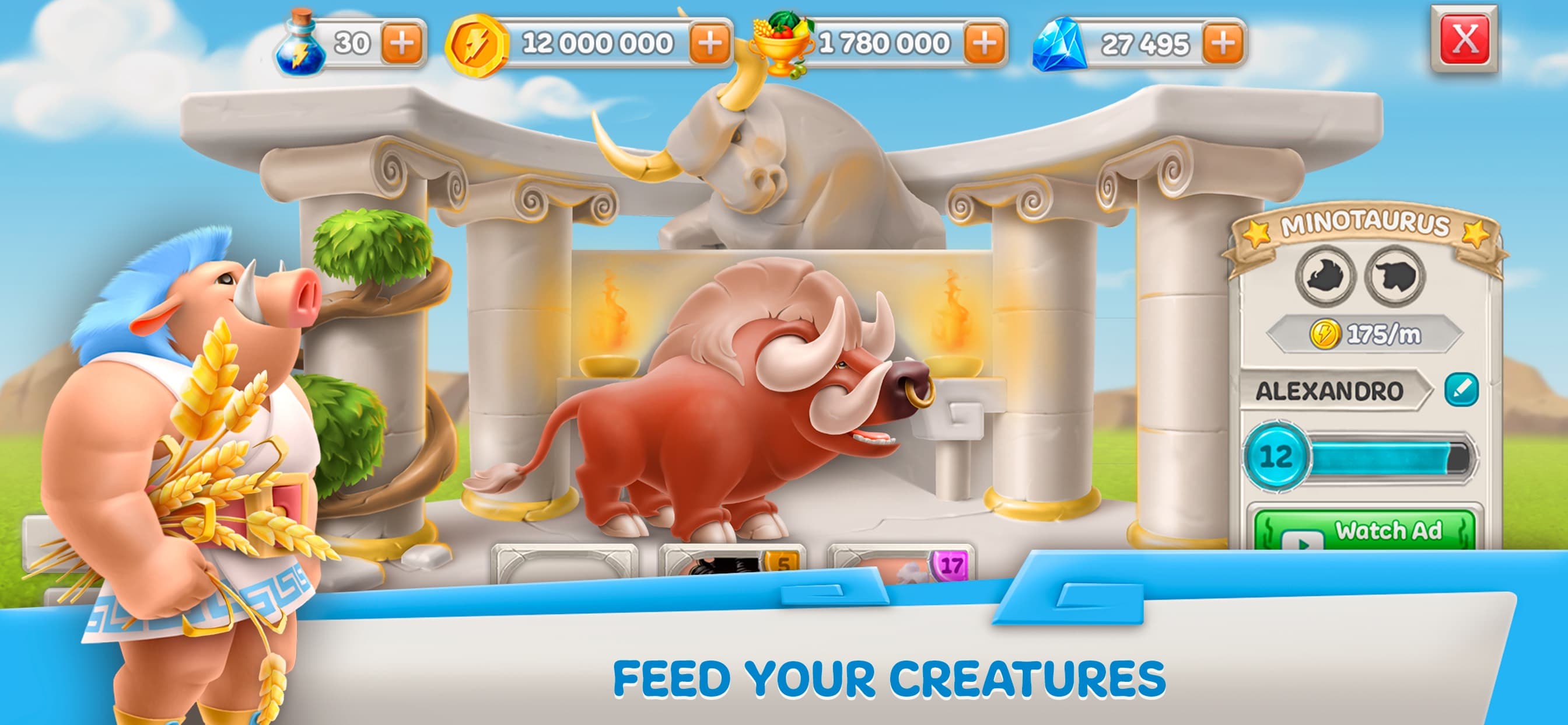 Legends of Olympus: Play, Farm screenshot 3 - screenshot