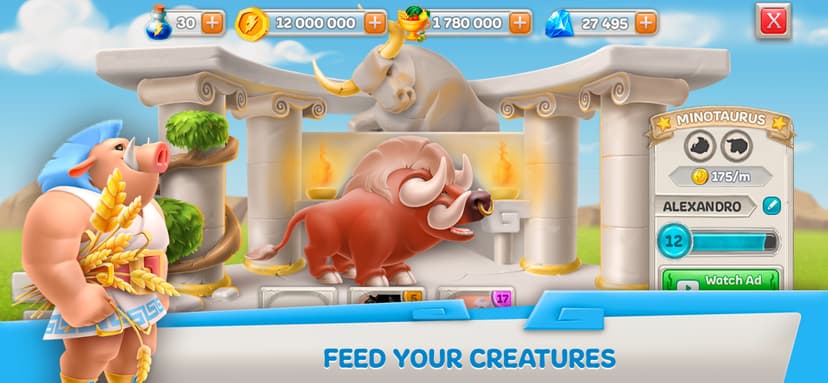 Legends of Olympus: Play, Farm screenshot 3 - screenshot