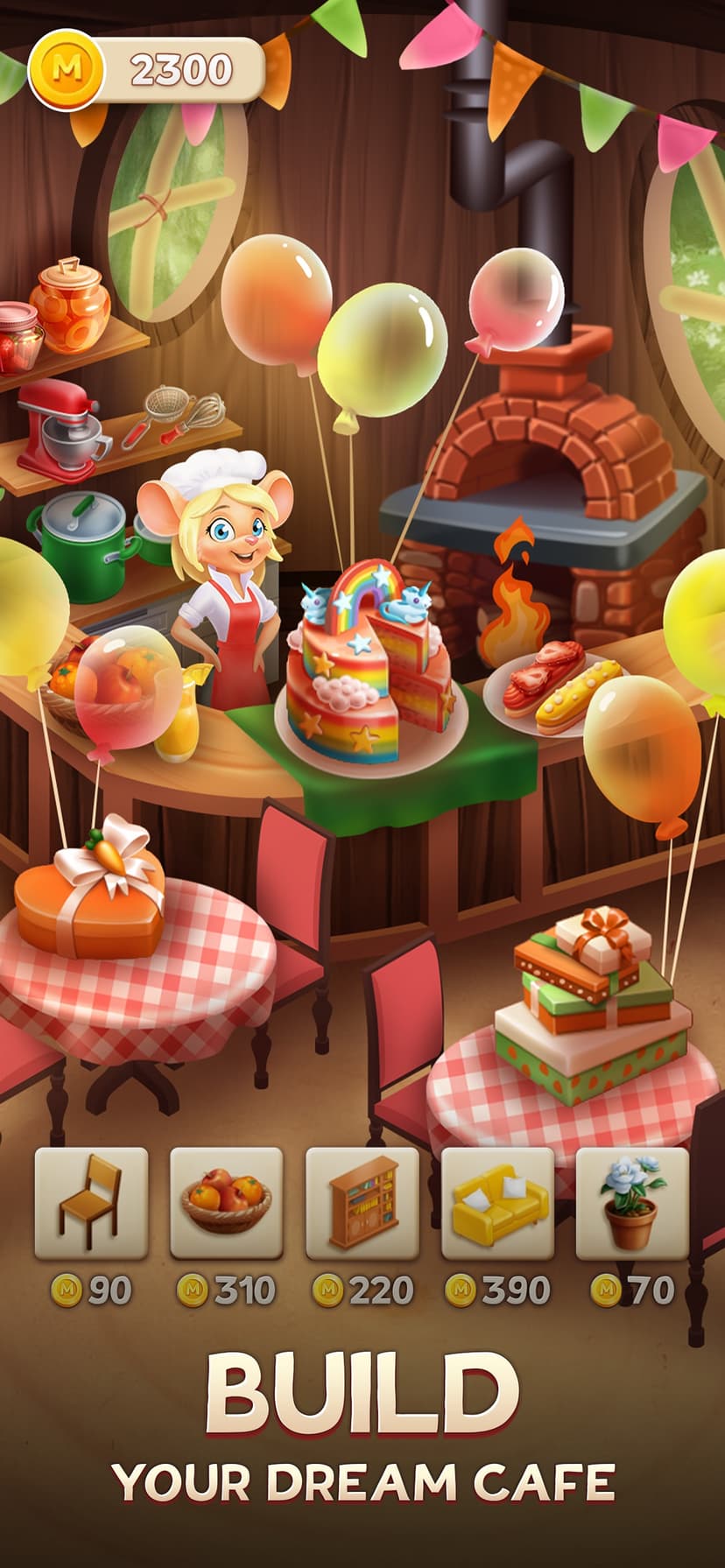 Merge Inn - Tasty Match Puzzle screenshot 1 - screenshot