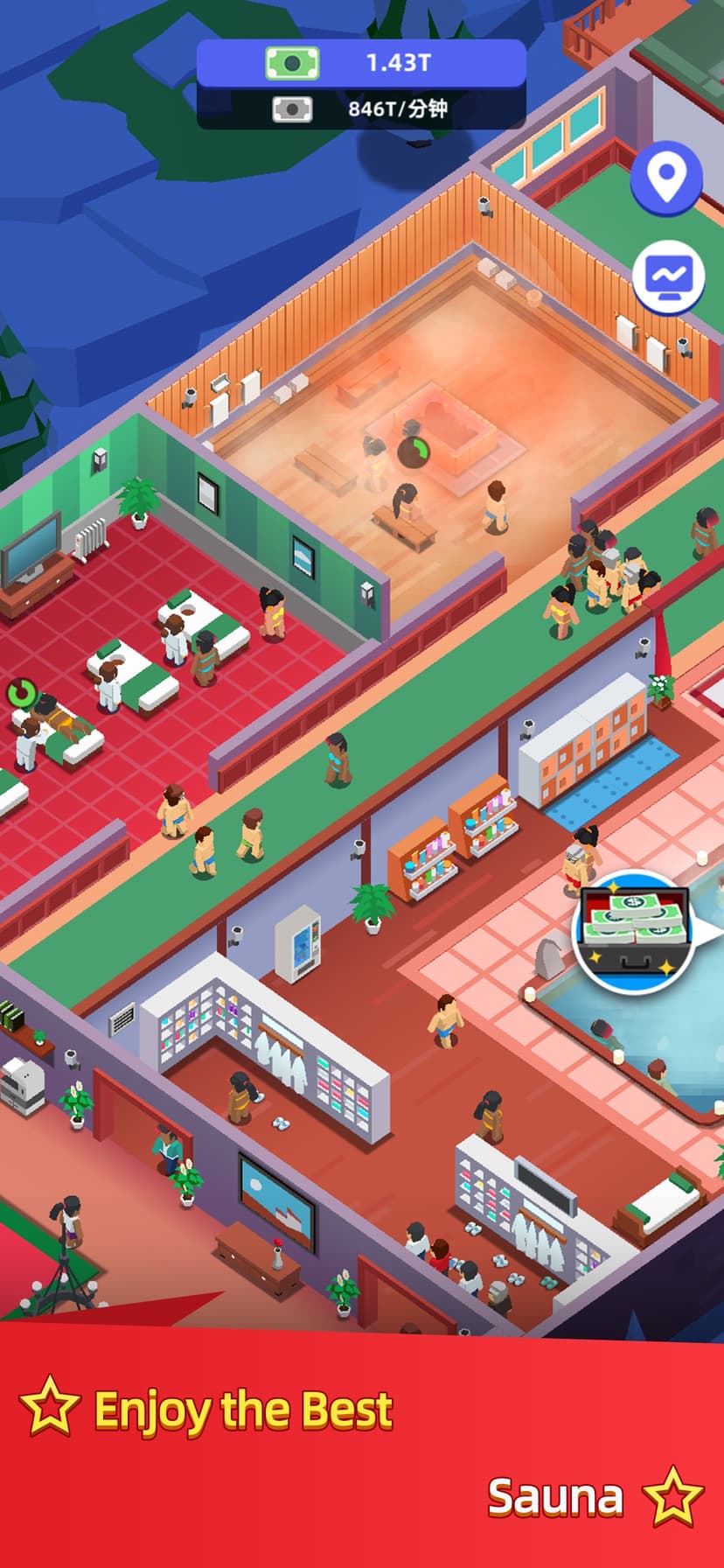 Idle Bathroom Tycoon screenshot 2 - screenshot
