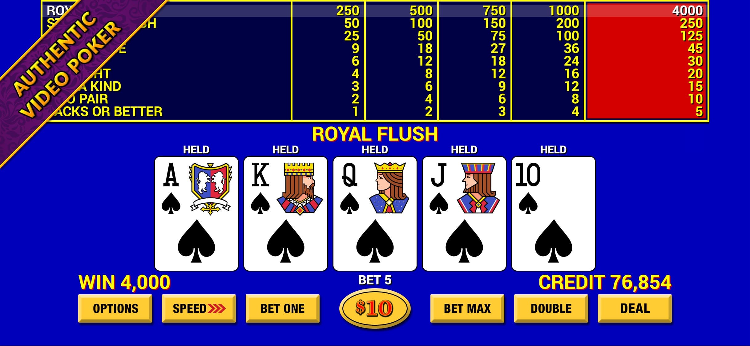 Video Poker Lounge screenshot 1 - screenshot