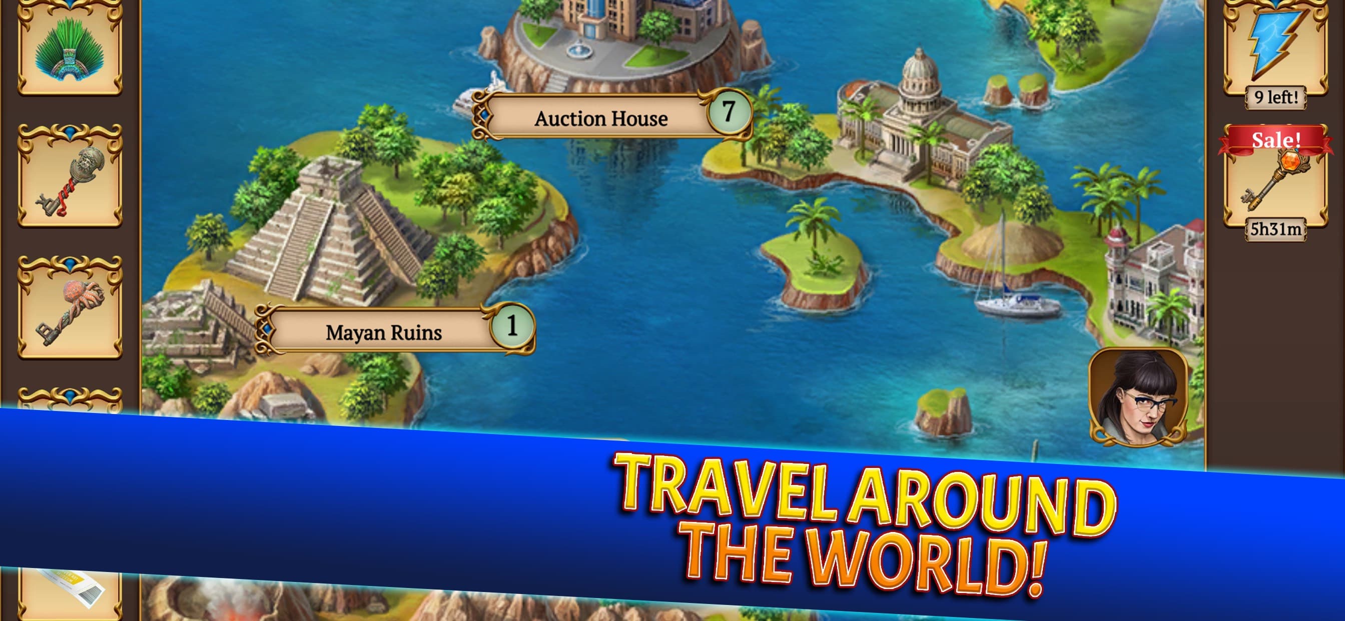 Treasure Match 3: Mystery Game screenshot 2 - screenshot
