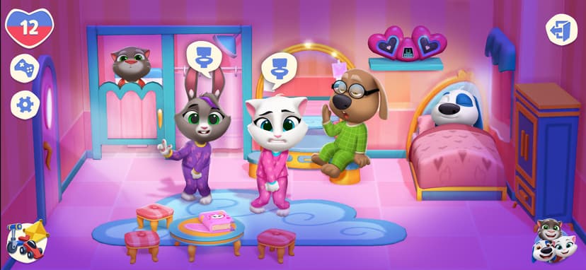 My Talking Tom Friends 2 screenshot 2 - screenshot