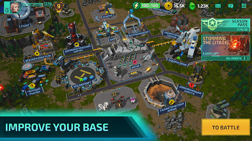 Mech vs Aliens: War Robots RPG screenshot 3 - screenshot