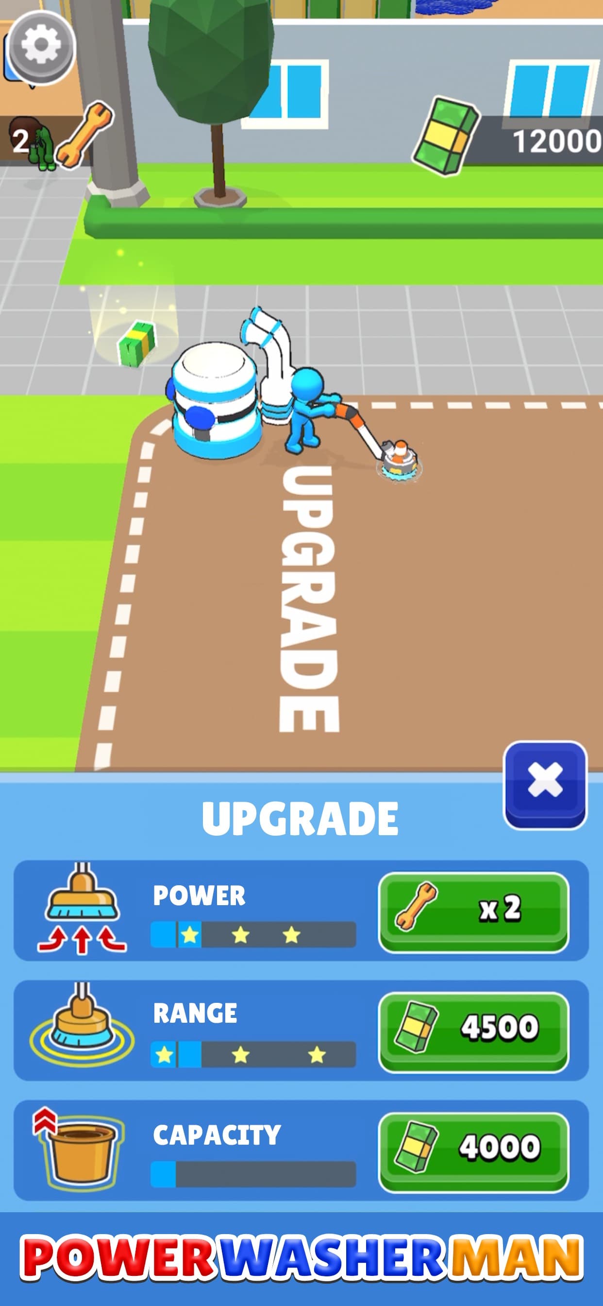 PowerWasherMan - cleaning dirt screenshot 3 - screenshot